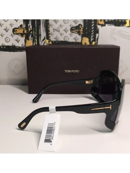 Brand New Tom Ford TF903 Cheyenne Aviator-Style Sunglasses – Black / Grey”